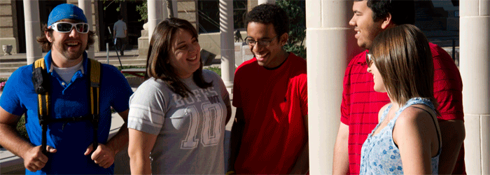 First year experience students.